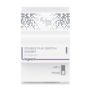 Double Play Switch 4 uitgangen