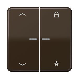 Tastafdekking CD500 pijlen bruin eNet