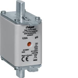 Mespatroon NH00 125A 500V gG combimelder