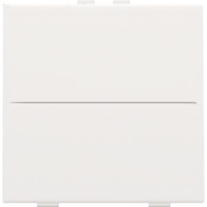 Enkelv. toets RF schakelaar/drukknop + 2 bedienknoppen white c.