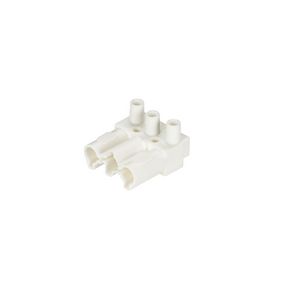 Schroefsteker ST18/3 female wit VVE=200