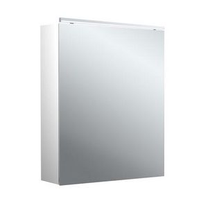 Led-spiegelkast Pure-2 Classic 600mm aluminium opbouw 1 deur H=729mm