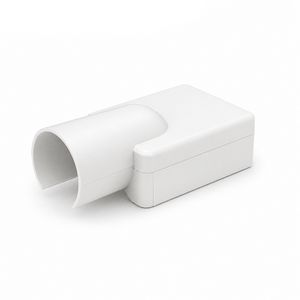 Zak a 2st. Verloopmof 19mm voor 25x13mm Systeem25 wit