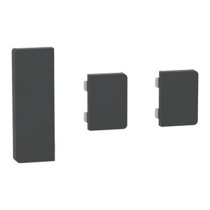 KNX-drukknop System D 3g knop antraciet tbv KNX Push Button