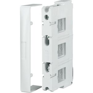 3P Raildragerhouder dubbel T-profiel railsysteem wit VVE=3