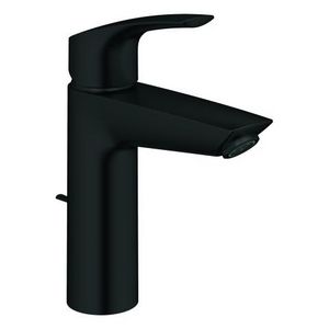 Eurosmart M-Size wastafelmengkraan ES Matte Black (mat zwart) incl. wasteinrichting (prof)