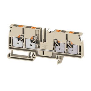 Doorvoerklem PUSH IN d.beige 6mm2 41 A 800 2881500000 VVE=50