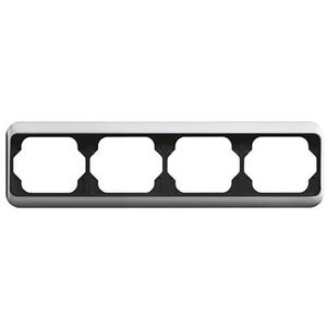 Afdekraam 4v hor a-titanium (1724-266)