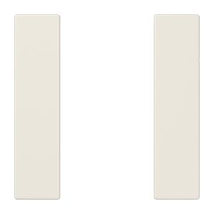 Tastafdekking compleet 1-voudig LS wit KNX