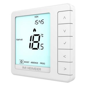 Ruimtethermostaat programmeerbaar HM-PRTwit inbouw 230V (min.diepte =35mm)