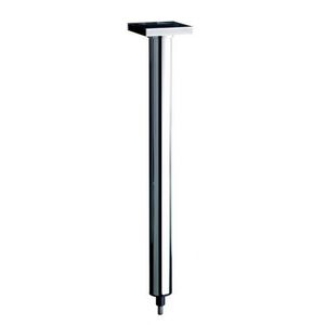 System2 plafondsteun voor douchegordijnstang 1225mm chroom