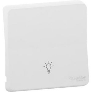 Inzetstuk Enkele wip Symbool lamp IP55 Polarwit Mureva Styl