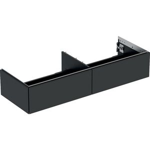 Wastafelonderkast 2x la 135cm lava mat ONE