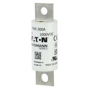 Zekering HRC 1000Vdc IEC/UL 300A aR 40mm Round f