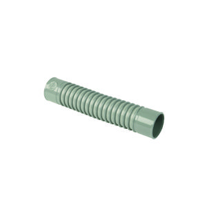 Flexibele bocht 0-45° PVC 32mm grijs mof/mof verlijmbaar