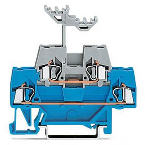 2-etageklem Rijg-/rijgklem rail 35x15+35x7,5 280-523 VVE=50