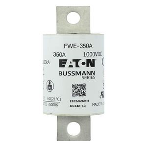 Zekering HRC 1000Vdc IEC/UL 350A aR 50mm Round f