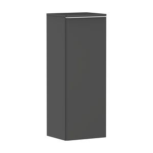 Half Hoge kast DMG 400/350, scharnieren rechts greepkleur mat wit Xelu Q