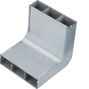 Stijgstuk 3-compartimenten voor UK 190x48mm staal