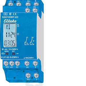 2-kanaals astro schakelklok met Bluetooth. 1+1CO 10A/250V AC