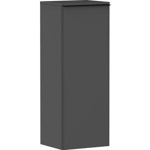 Half Hoge kast DMG 400/350, scharnieren rechts greepkleur mat zwart Xelu Q