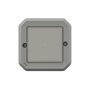 Schakelaar/dimmer 3-draads grijs WN Plexo