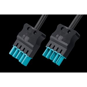 Koppelsnoer 5-polig 1,5mm² 1000cm turquoise B2ca (AC166 VLCG/515 1000)