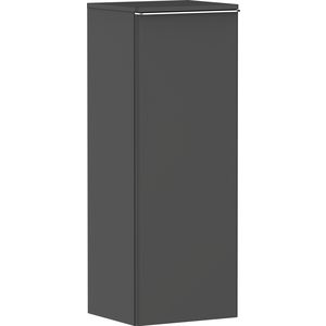 Half Hoge kast DMG 400/350, scharnieren rechts greepkleur chroom Xelu Q