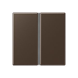 Tastafdekking compleet 2-voudig A500 mokka KNX