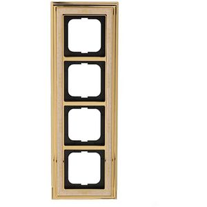 Afdekraam 4v dynasty messing decor i voor (1724-836)