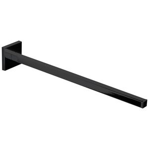 Handdoekhouder Square zwart mat 388 cm