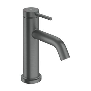 Tecturis S 1-hendel wastafelkraan 80 CoolStart EcoSmart+ Brushed Black Chrome