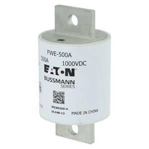 Zekering HRC 1000Vdc IEC/UL 500A aR 60mm Round f