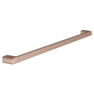 Badlakenhouder 800mm rood goud geborsteld 12701290800