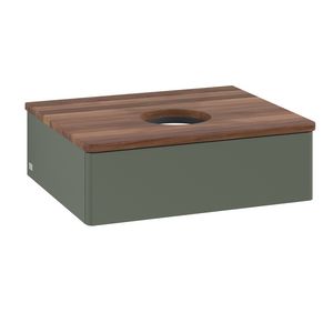 Wastafelonderkast Antao 600x190x500mm L.Green Matt Lacquer L07012HL