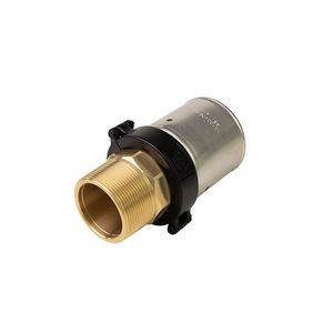 Puntstuk persaansluiting 17PK 75x2"bu.dr. kunststof