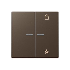 Tastafdekking A500 mokka eNet