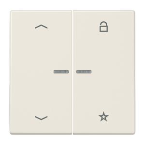 Tastafdekking pijlen LS990 wit eNet