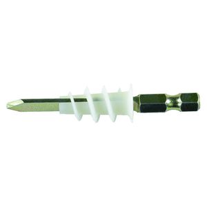 Zak a 50st. Gips plug 6mm met schroefboorbit
