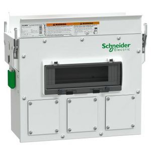Aftakunit, I-Line Track, type 2, leeg voor 3X16 of 32A stopc