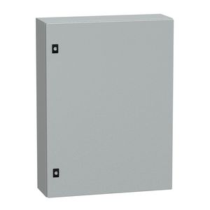 Deur 800x600x200mm IP66 / IK10 RAL7035 Spacial CRN