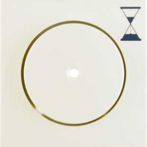 Afdek. v tijdrelaisinbouwelement berker S.1/B.3/B.7 wit glans