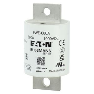 Zekering HRC 1000Vdc IEC/UL 600A aR 60mm Round f
