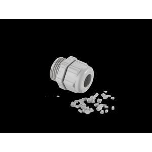 Kabelwartel kunstst M20x1,5drl 9-13mm met tap 50mm VVE=50