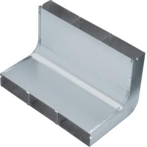 Stijgstuk 3-compartimenten voor UK 340x48mm staal