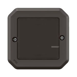 Schakelaar/dimmer 2-draads antraciet WN Plexo