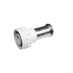 Aansluitstuk recht 19PKW 16x3/4" euro kunststof VVE=80