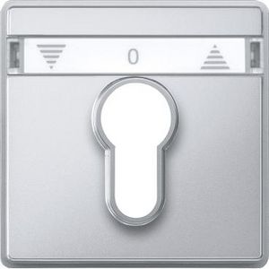 "Centraalplaat voor jaloezieschakelaar - Aluminium - IP44 -