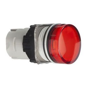 Kop voor signaallamp Ø16mm Rond Beschermkapje Rood