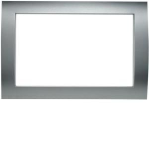 Afdekraam voor MT 701 plus roestvrij edelstaal gelakt KNX